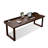 Black walnut color Rectangular Solid Wood writing desk-118511618-118511617