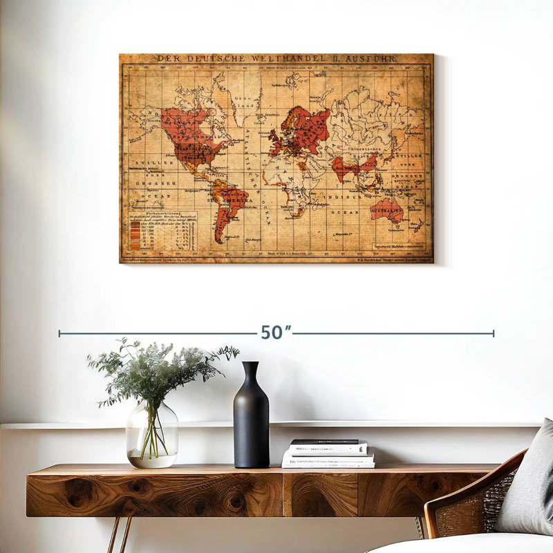 Aliaz Old German World Map