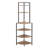 6-Tier Corner Open Shelf Bookcase Wood Rack Freestanding Shelving Unit,Sturdy Stand Small Bookshelf-101996085