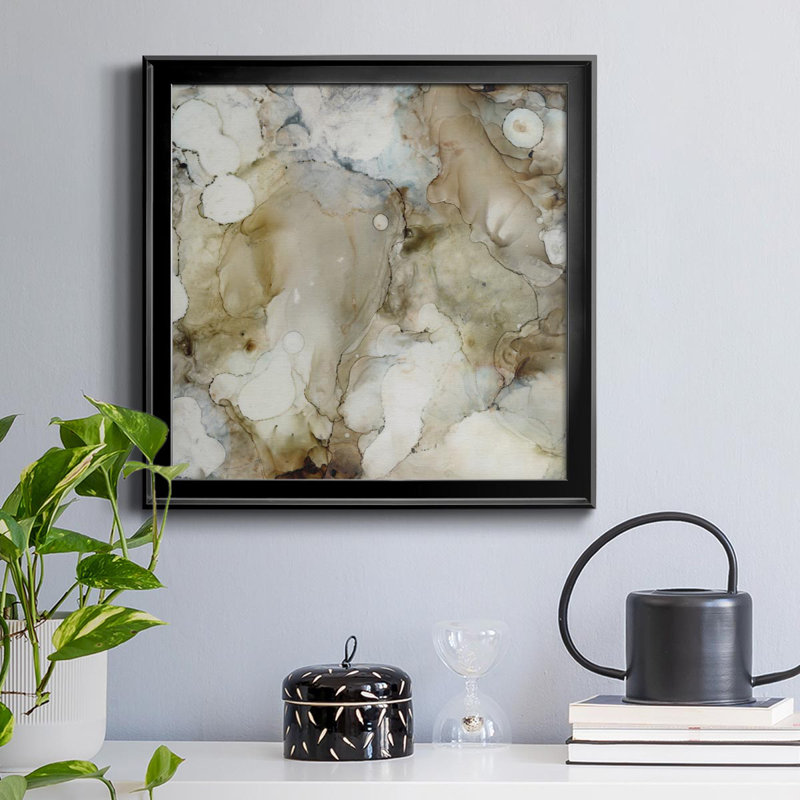 Stonewashed I - Cadre photo sur toile, Noir, H 30,5 po x l 30,5 po x P 1,5 po