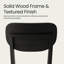 Chaise rembourrée en bois massif-1972986801