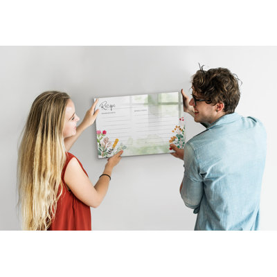 Magnetic Glass Dry Erase Board