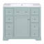 Ensemble de meuble-lavabo 36 po avec lavabo, une armoire et six tiroirs-221048990