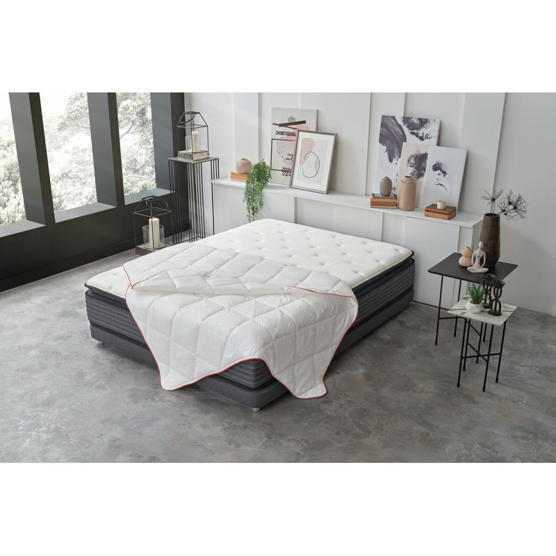 Suprelle 95 Quilt All Season Polyester Down Alternative Comforter, King