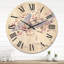 Horloge murale en bois Feathers and Bird All You Need Is Love-63902745