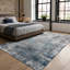 Netline Home Keepsake Mosaic Slate Grey Modern Washable Rug-135771028