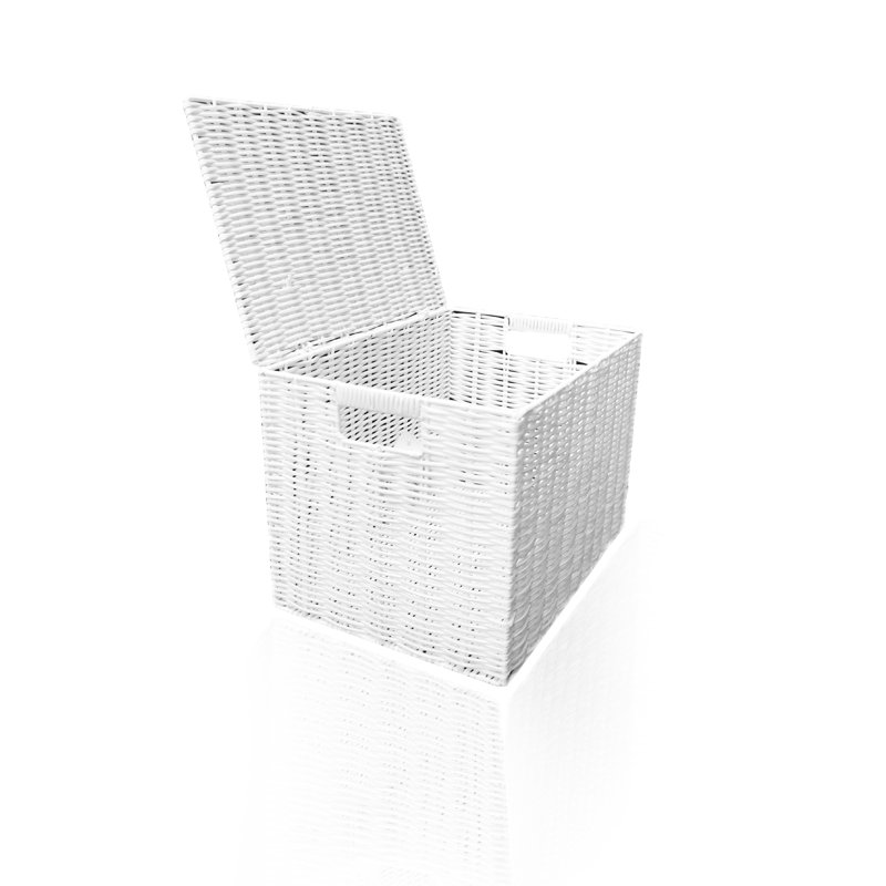 August Grove Decorative Basket, 42cm W x 30cm H x 30cm D