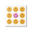 Visage souriant rose et jaune-93943191-93943188