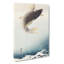 Jumping Carp Fish by Ohara Koson - Wrapped Canvas-55362386