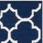 Tapis géométrique tissé à la main à motif banane en soie / laine / coton Rodgers-2047397571