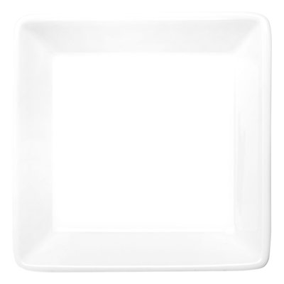 ASA Selection 250 ° C aperitif plate / top, square, porcelain, white, W 10cm