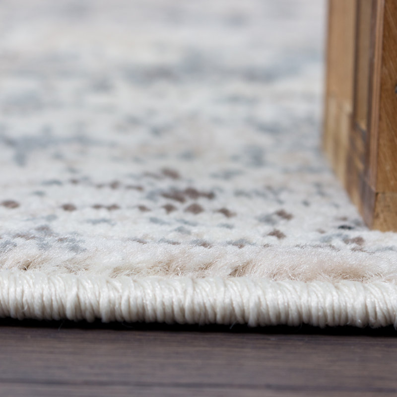 Tapis oriental gris Tonia, Rectangle 3 pi 3 po x 4 pi 11 po
