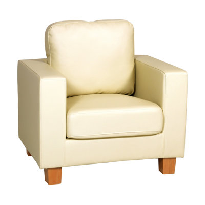 Peyton Faux Leather Club Chair
