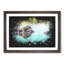 Peering Crocodile - Picture Frame Graphic Art Print-56861662-56861661