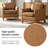 Florita Genuine Leather Armchair-120199217