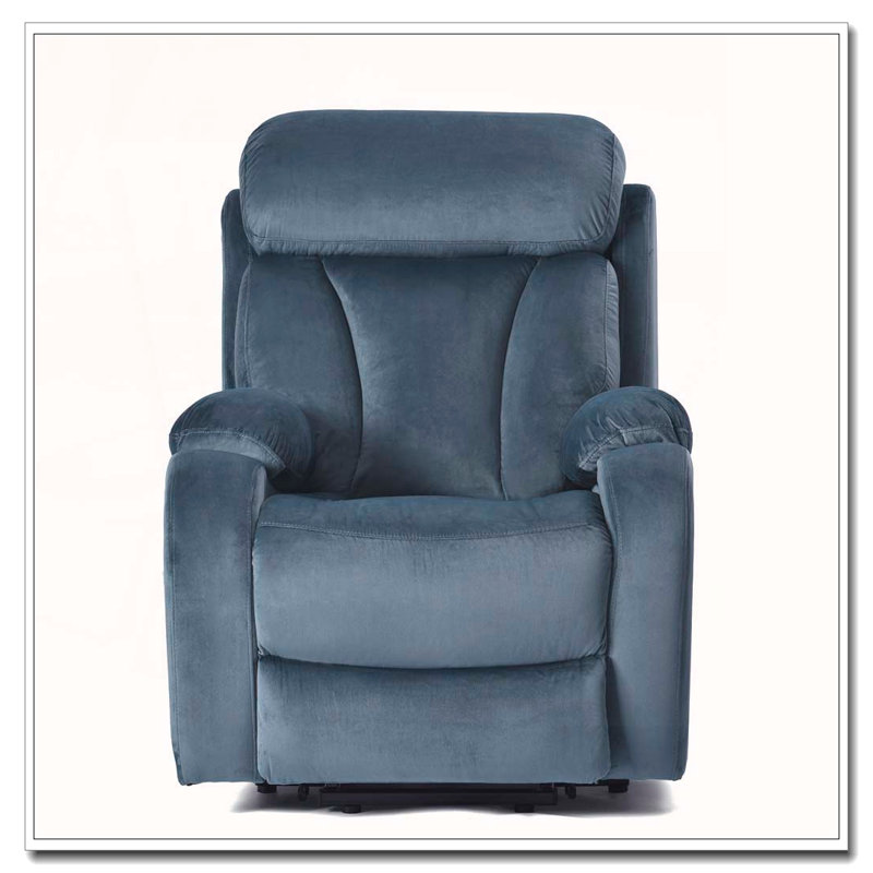 Fauteuil inclinable électrique Power Lift, Marine, Velours