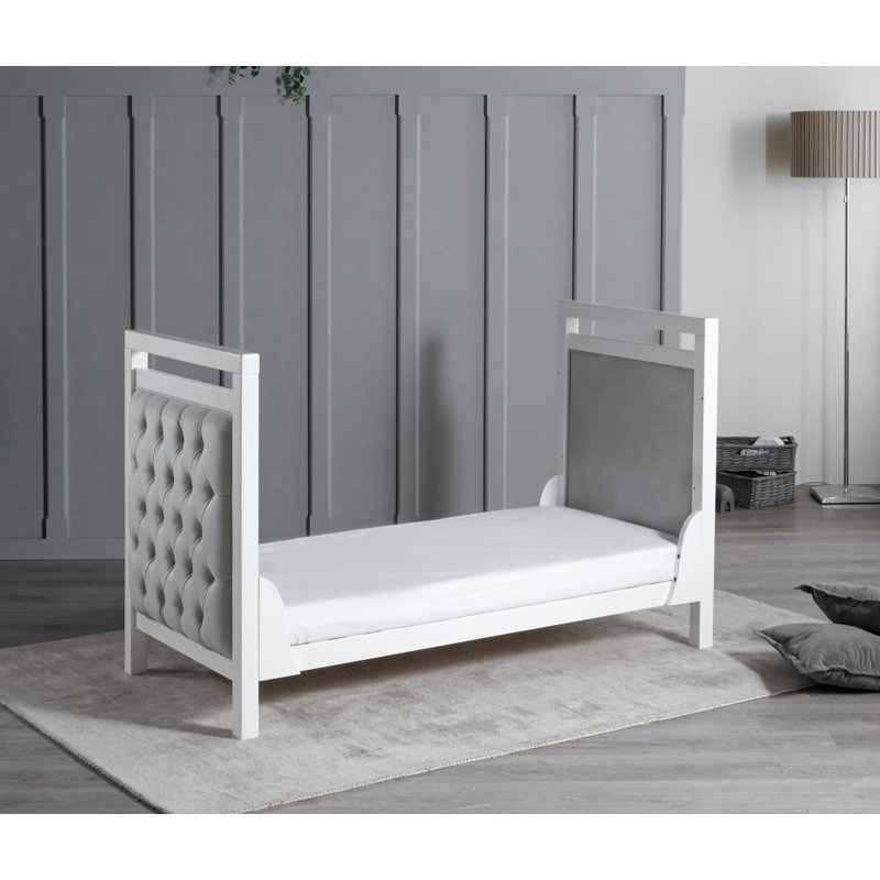 Babymore Velvet Deluxe Cot Bed