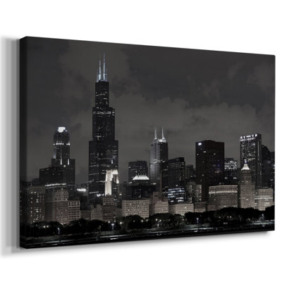 " Gloomy Chicago At Night "