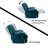 Oversized 44.5"W Upholstered Manual Rocking Recliner-1162036820-1201779261