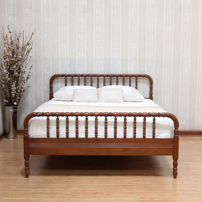 Koeller Solid Wood Bed, Kingsize (5')