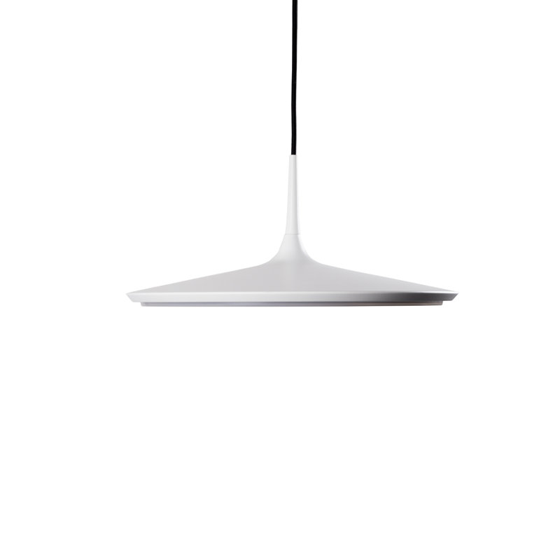 1 - Light LED Single Pendant, White