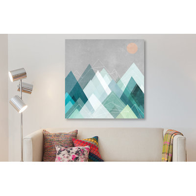 Graphic CVIIX Graphic Art Print on Canvas