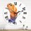 Horloge murale bohème et éclectique