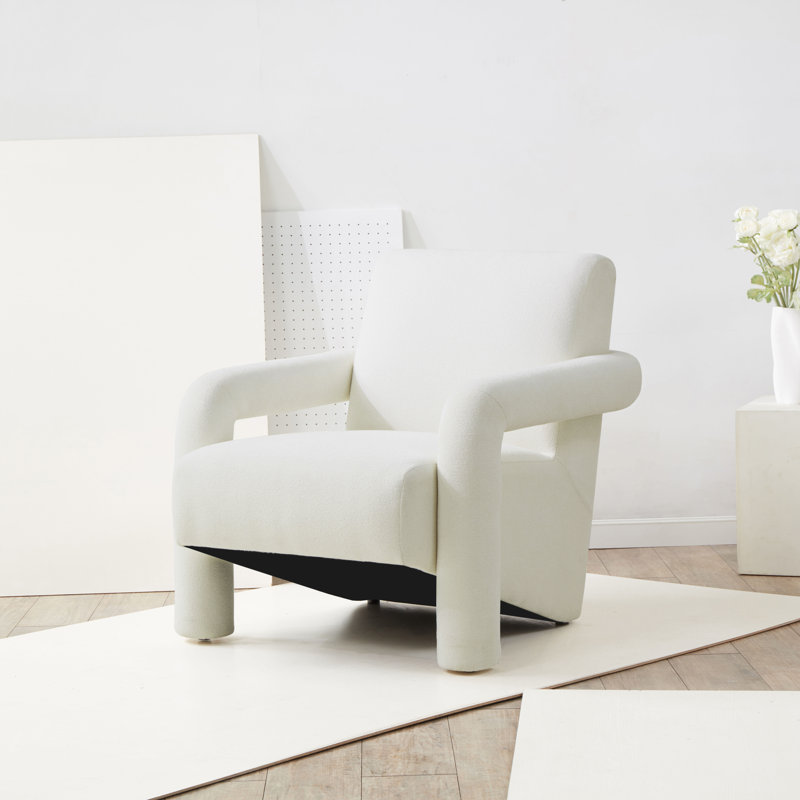 Fauteuil de 30,4 po Batula, Ivoire