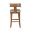 Chaise avec tabouret Hery-121545359