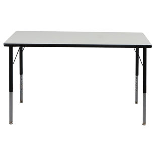 Activity Table - Black Legs Adjustable