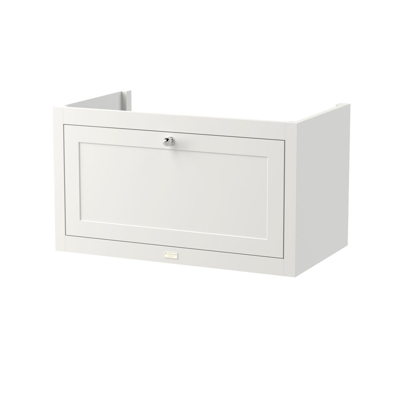 Hartleigh Bathroom Vanity, Pointing White, 80cm W