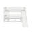 Twin Over Twin Bunk Bed With Fence-1427900443