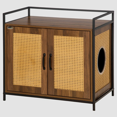 Particle Board Litter Box Enclosure