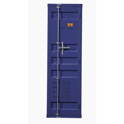 Cargo Blue Finish Wardrobe
