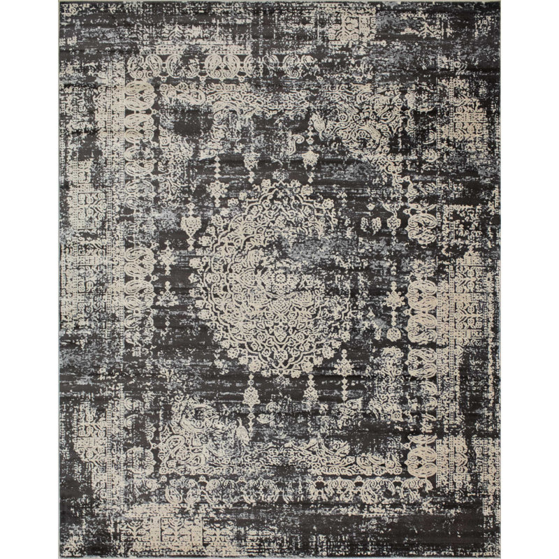 Matias Oriental Indoor Rug, Rectangle 4' x 6'