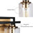 Nayomee Dimmable Vanity Light with Seeded Glass-107134582