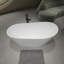 Baignoire autoportante en acrylique 59,05 po x 29,52 po