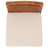 Velga Solid Wood Upholstered Counter Stool -1908621500