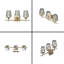 Éclairage pour meuble-lavabo 2 lumières 2 lumières