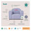 Fauteuil club personnalisé Keet, Gingham-12210560-12210609-12211149