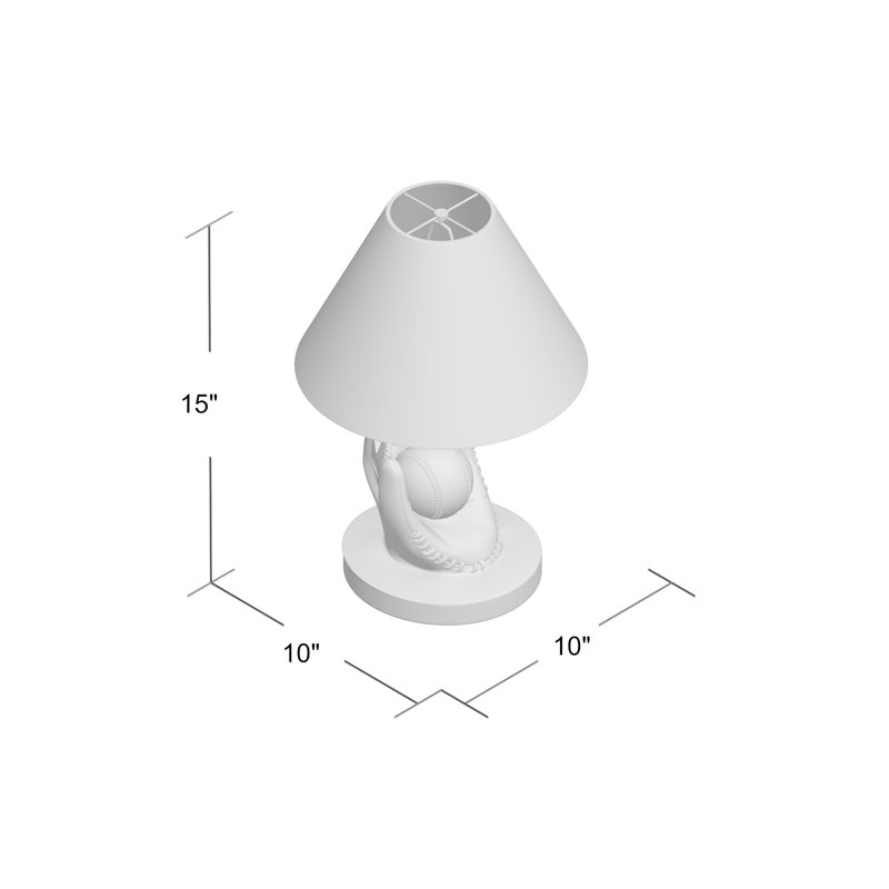 Lampe de table noire 15 po Royst