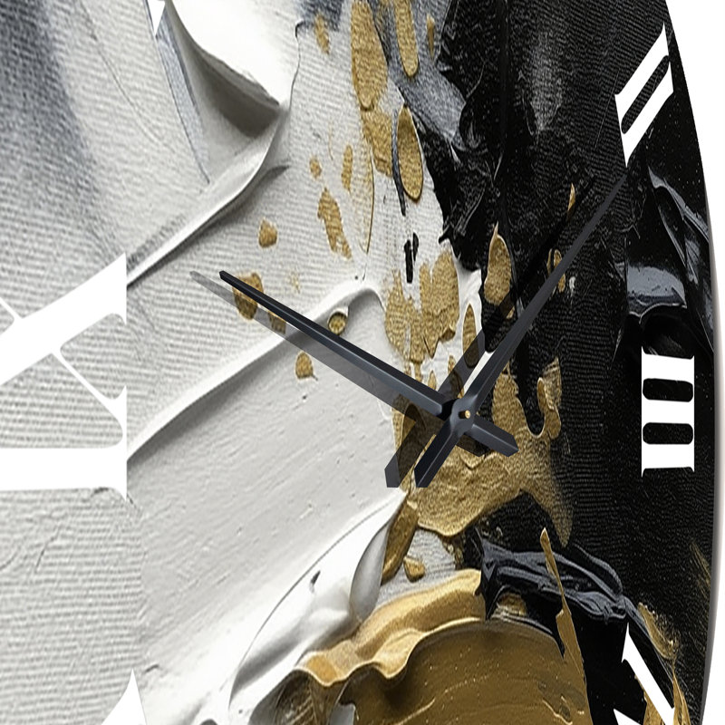 Horloge murale abstraite exquise Darling, Grand