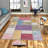 Stylish Woven Carpet, 5.2 x 7.5 Feet | 100% Polyester, 0.3 in Pile Height, Antibacterial, Non-Slip PVC Dot Underside | Machine Washable, 3D Digital Print | Perfect for Living Room, Bedroom & Home Décor-1380710894