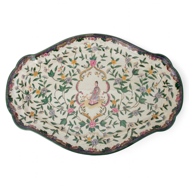 Plateau en porcelaine Otaka