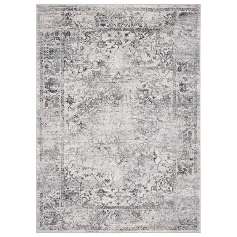 United Weavers Fachini Clark Grey Area Rug 7'10" x 10'6", Rectangle 7'1" x 10'7"
