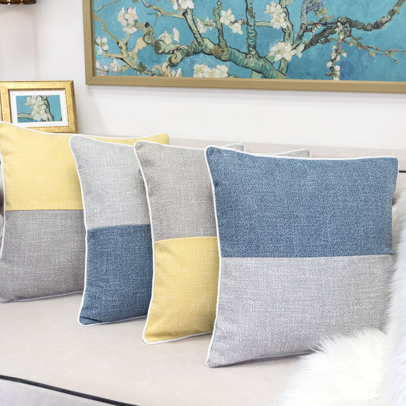  Throw Pillow Cover & Insert, Yellow