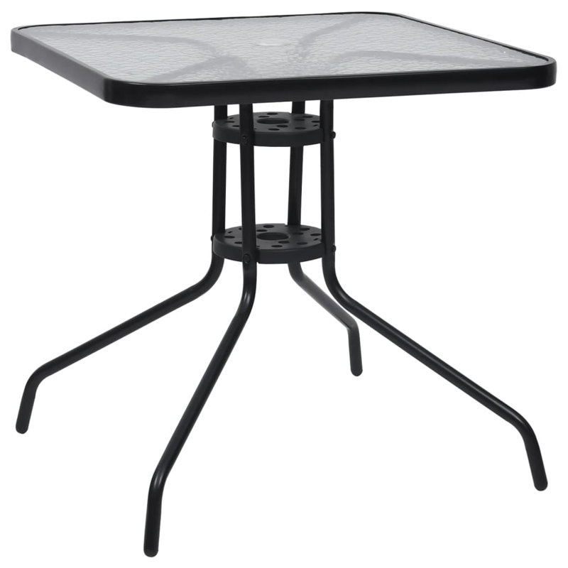 Table bistro en acier