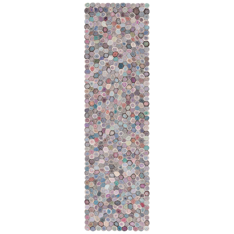 Jhoanna Flat Weave Performance Abstract Rug, Runner 2'3" x 8'