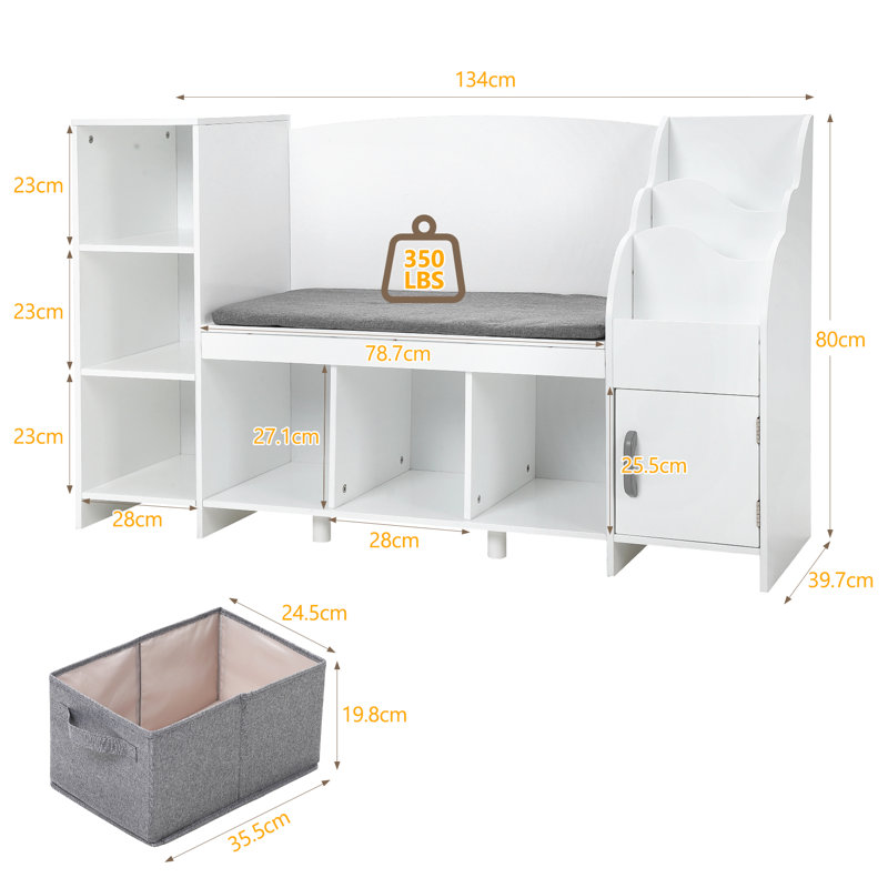 Ajara Storage Bookcase