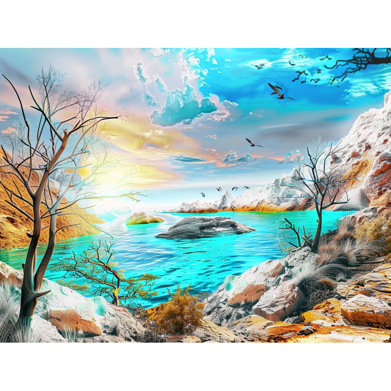 Tapis de bain Seascape, L 17 po x L 24 po